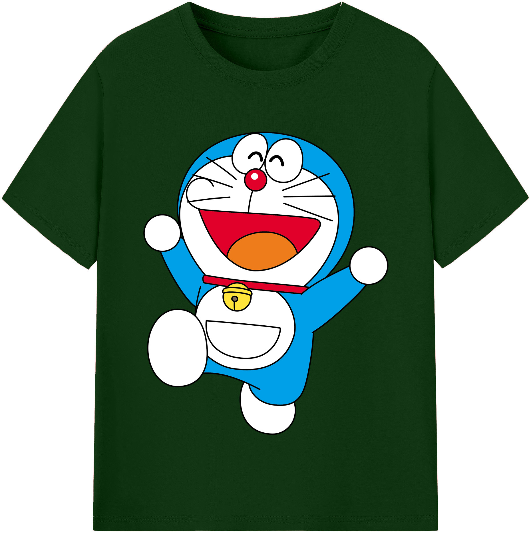 （画像用） ドラえもん Doraemon 綿100％半袖Tシャツ（フロントプリント）